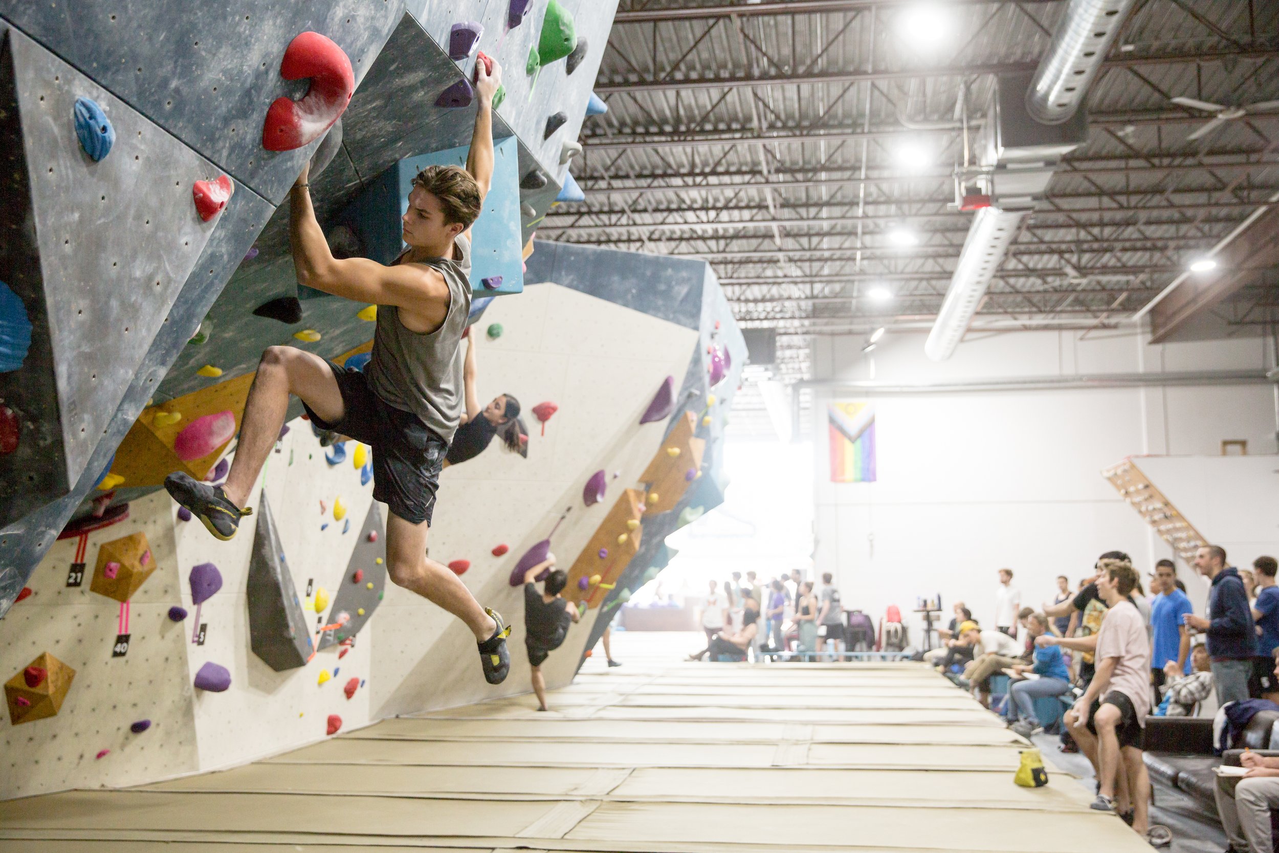 Inside Toprock Climbing