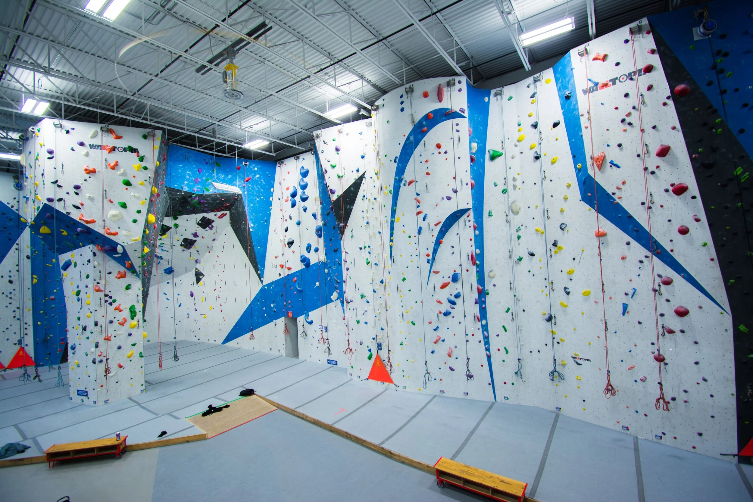 Inside Junction Climbing Centre