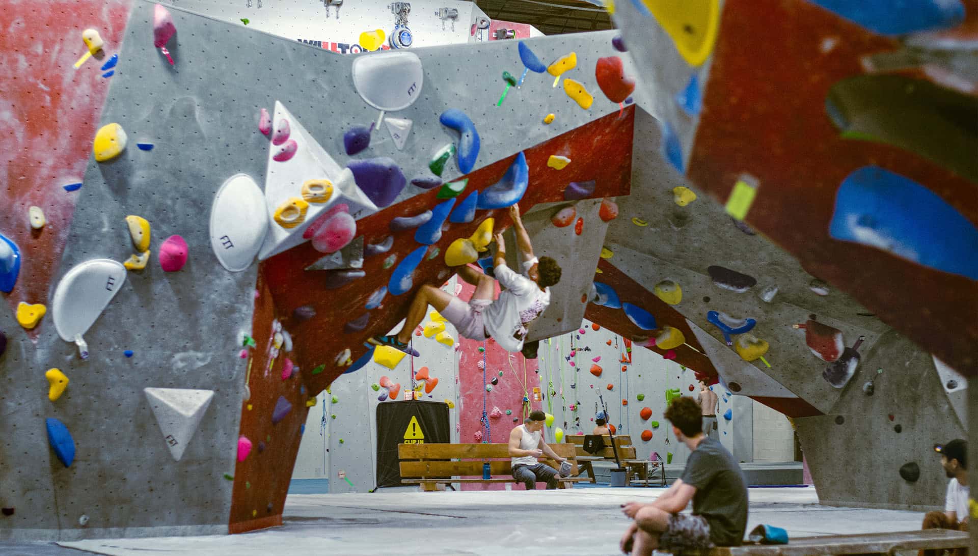 Inside Boulderz Climbing (Etobicoke)